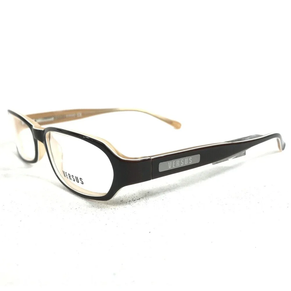 Versus by Versace Eyeglasses Frames MOD.8045 601 Brown Round Oval 52-16-130